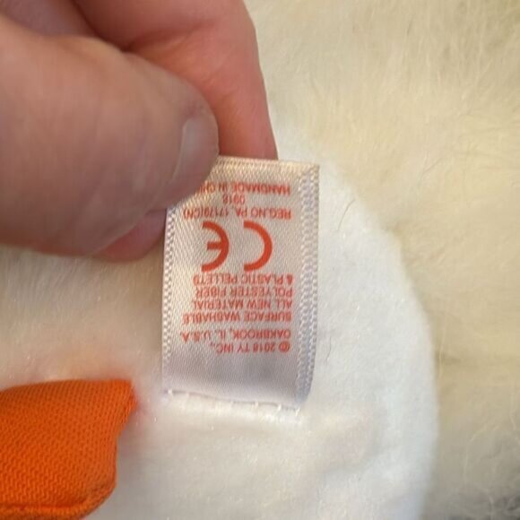 TY Beanie Baby 6” GRACIE White Swan Plush Stuffed Animal Toy with earTags - Picture 7 of 9